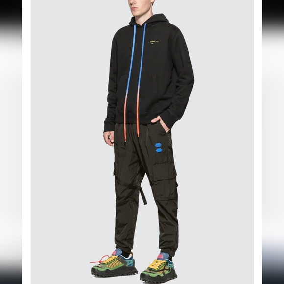 OFF-WHITE Acrylic Arrows HoodieBlack/Yellow - Picture 4 of 13